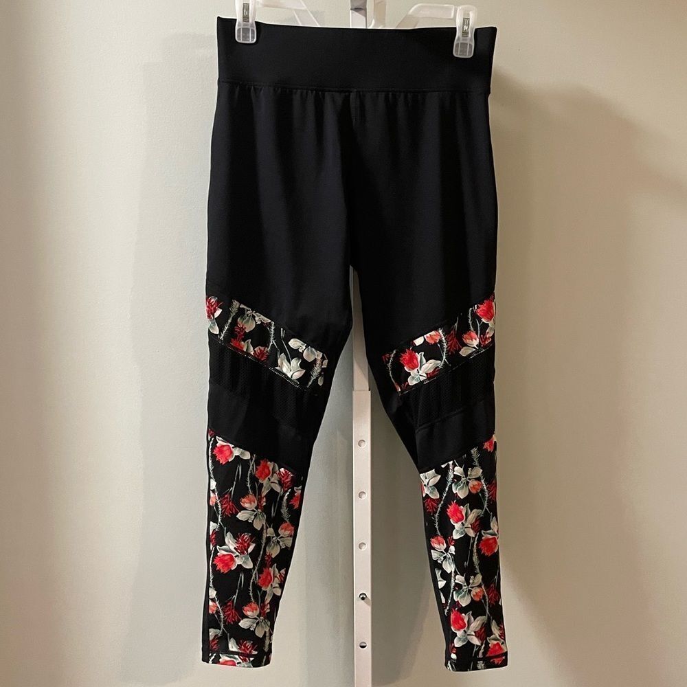 Minkpink Move Mesh Floral Athletic Leggings